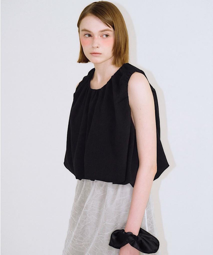 APOEM Frill Balloon Top - 3Colors