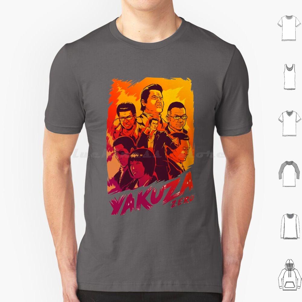 Yakuza Heroes T Shirt Big Size 100 Cotton Anime Games Yakuza O Dragon A Kazuma Kiryu Ryu Ga Gotoku Like Love Hero Trends
