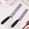 1Pc Icing Spatula Set - 6/8/10 Inch Angled Stainless Steel, Curved Offset Blade for Cake Frosting, Pastry Cream & Baking