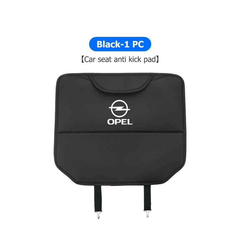 For Opel Car Seat Back Protection Anti-Kick Pad Rear Seat Storage Bag Insignia Corsa Zafira Mokka Grandland Antara Ampera