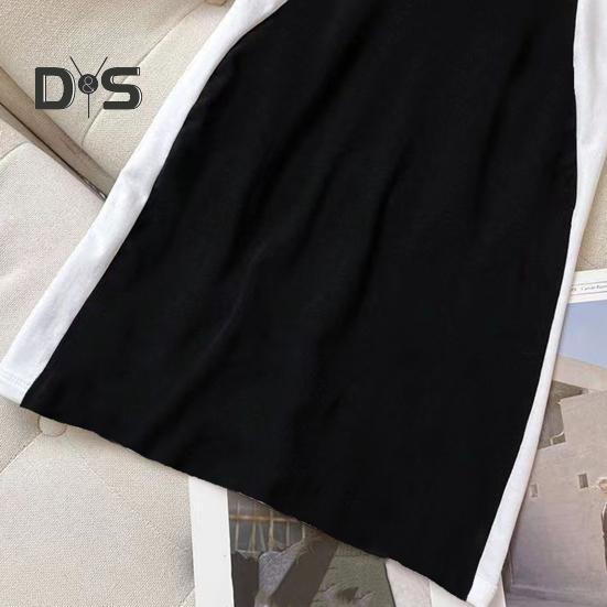 Dámské mini košilové šaty s krátkým rukávem, barevně blokované šaty s límečkem, letní ležérní šaty s výstřihem do V, bodycon šaty, párty klubové krátké šaty