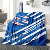 Name Custom Heerenveen Print Flannel Blanket High Quality Warm Comfortable Cover for All Seasons Perfect for Gifts Home Decor