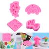 Versatile Silicone Molds Flower Shaped Baking Accessories Dessert Moulds Baking Tool for Baking People DIY Enthusiasts