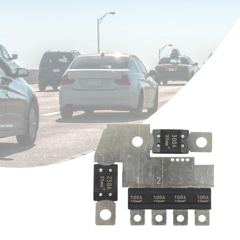 Circuit Protection Fuses Block Battery Fuses Block Designs Main Battery Distribution Fuses Block Easy Use for Vehicles