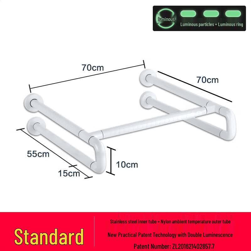 Morton Stainless Steel Bathroom Safety Grab Bar