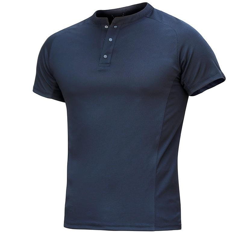 Forbearance Outdoor Quick-drying Clothes T-shirt Men's Henry Collar Hiking Sports Short-sleeved Products