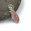 Natural Rhodochrosite Gemstone 925 Sterling Silver Jewelry  Pendant 1.49" AJP-191