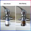 Removable Faucet Splash Guard and Water Purifier with Pressurized Kitchen Sprayer