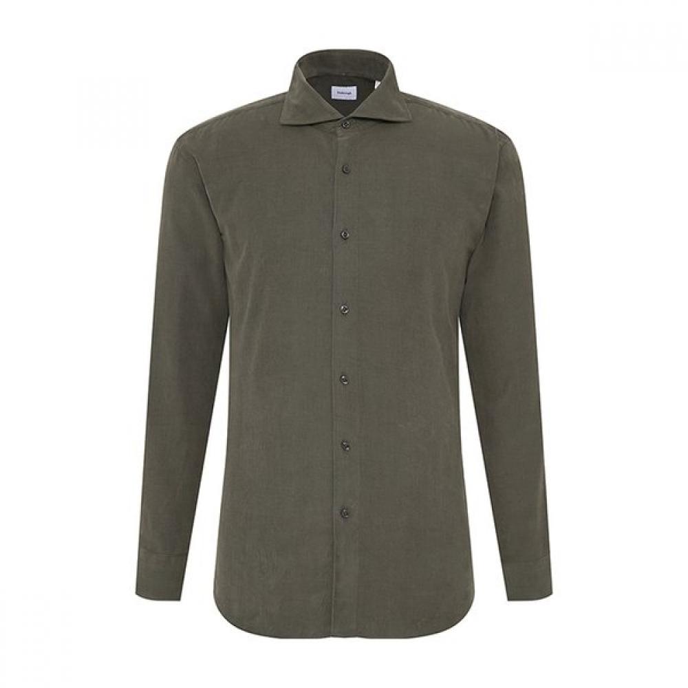 Vanbrough Corduroy Solid Wide Classic Shirt Bmfnc1 201kh 100