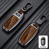 For Audi 8P Leather NEW Car Remote Key Case Cover Shell For Audi A3 8V A4 B8 B9 A5 A6 C7 A7 A8 Q3 Q5 Q7 S4 S6 S7 S8 R8 TT Holder Accessories