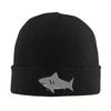 Shark Warm Knitted Cap Hip Hop Bonnet Hat Autumn Winter Outdoor Beanies Hats for Men Women Adult