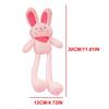 Plush-Rabbit Keychain Bunny-Keyring Stuffed Animals Doll-Keyring Charm Handbag Backpack Pendant for Valentines Day