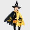 Dressing Up Kids Halloween Cloak Hat Set Wizard Hat Children Halloween Costume  Girls Boys