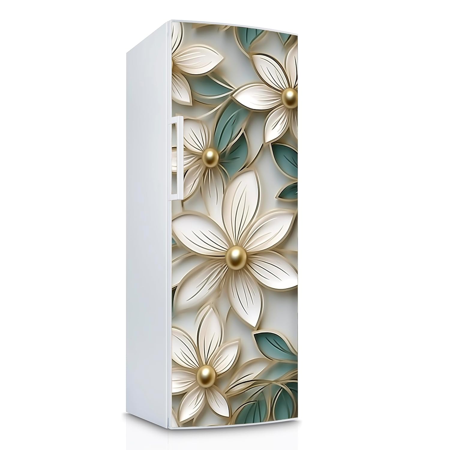 

Наклейки на стену с геометрическим узором на холодильник для столовой, украшение дома, кирпичи, чашки, шкаф, виниловая наклейка для еды, художественная наклейка на стену, холодильник 40x120cm(1 pcs)