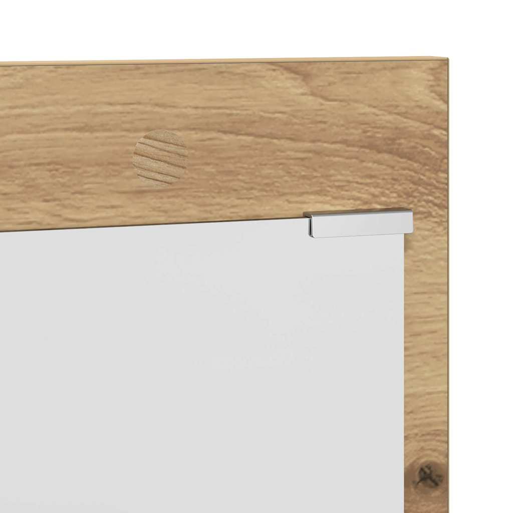 Wall Mounted Nightstand Artisan Oak Finish 90 x 10 x 50 cm