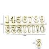 Roman Numerals Replacement Digital Repair Tools Clock Parts Quartz Clock Numerals Accessories