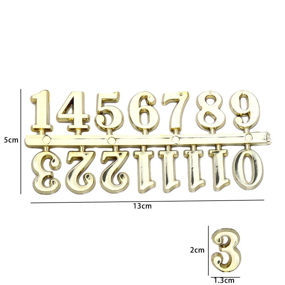 Roman Numerals Replacement Digital Repair Tools Clock Parts Quartz Clock Numerals Accessories
