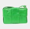 [Pre-Owned] Bottega Veneta Mini Cassette Bag 'Parakeet/Silver' - Very Good #XE5Q15