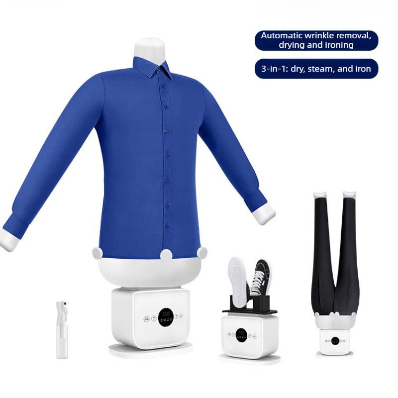 

Multi-Functional Vertical Garment Steamer Clothes Dryer Fully Automatic Humanoid Wrinkle Removal And Ironing Machine Set