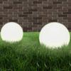 Day and Night - Day and Night LED Ball Lamp Set 2 Spherical Pieces 40 Cm PMMA