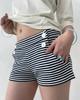 Inodoleu Marine Shorts _ Striped Navy