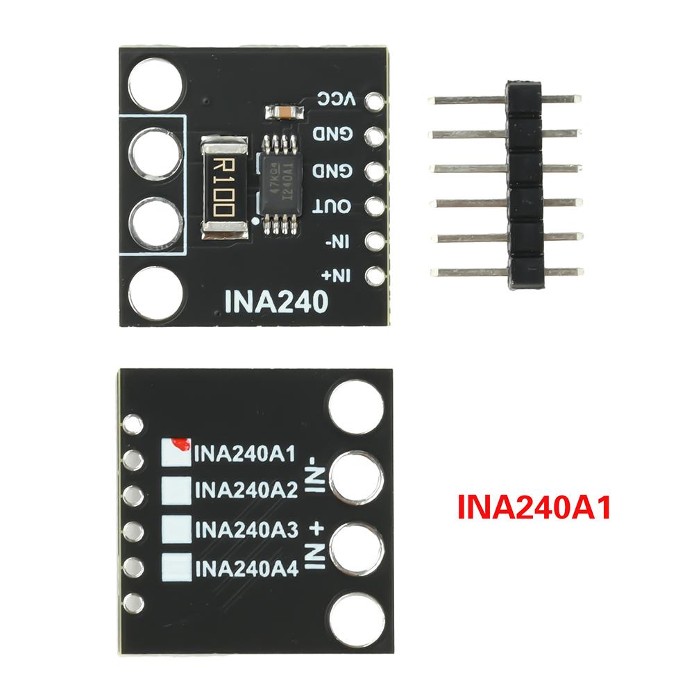 INA240A1/A2/A3/A4 Current Sense Amplifier Module - Bidirectional  Current Monitoring Acquisition Breakout Board
