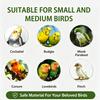 Automatic Bird Bath for Budgies with Pump, USB Rechargeable Parrot Shower Fountain, Adjustable Water Flow Circulation Bathtub, Q