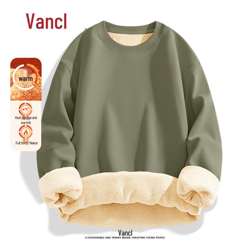 

Мужской свитшот с круглым вырезом и флисовой подкладкой от VANCL 3XL