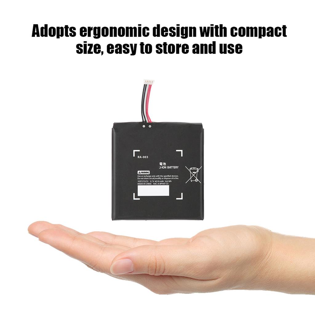 Ersatzteil-Kit für den internen Akku der Spielkonsole, 4310 mAh, für Nintendo Switch