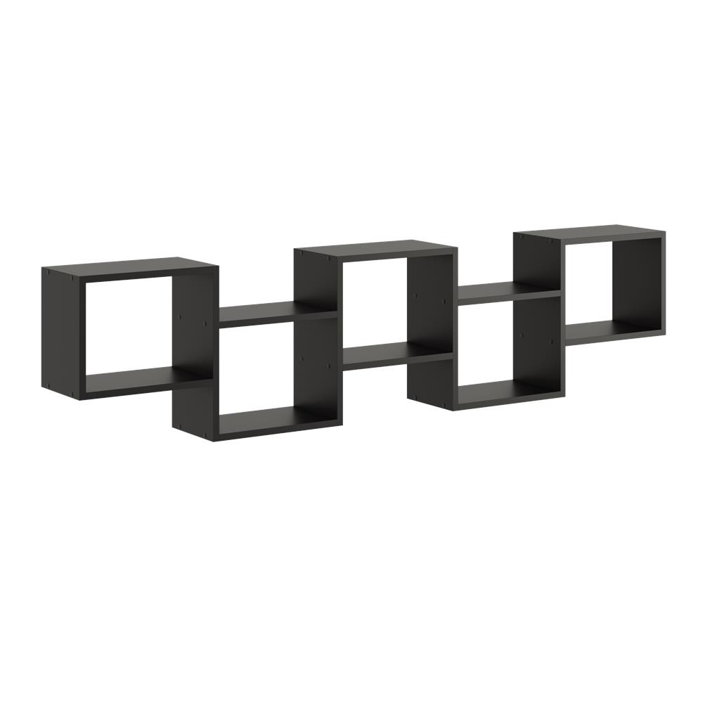 Wall Hanging Shelf, Bookcase - No. 13 white