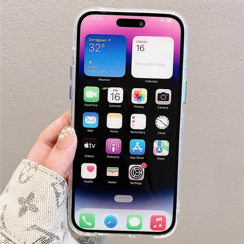 For iPhone 16 Pro Max Luxury Glitter Flowers Laser Pattern Clean Frame Phone Case For iPhone 13 14 15 16 Lens Protective Cover