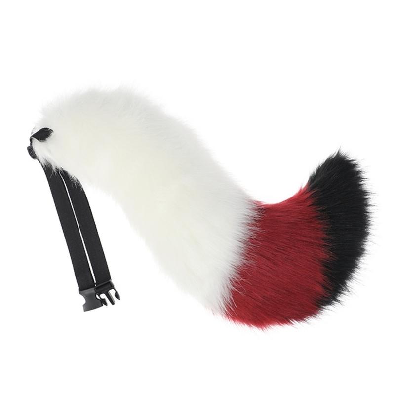 Cute Fox-Anime Beast Tail Handmade-Fox Ear Headband Lovely-Fox Tail Themed Party Costume Cosplay Props for Festivals