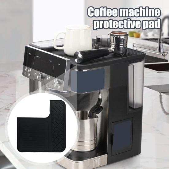 Silikon Kaffemaskin Dekkpute for Ninja Luxe ES601 Anti-Rippebeskyttende Pad Matvaregodkjent Varmebestandig Kaffestasjon Organizer