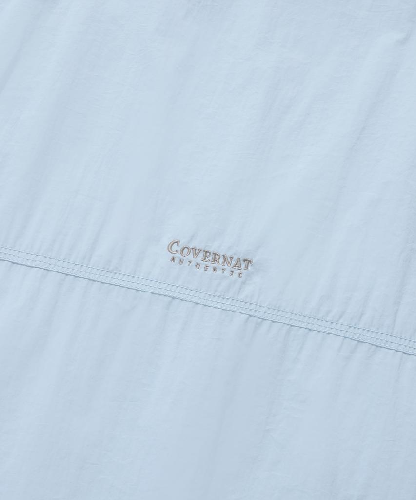 Covernat Comfy Nylon Track Jacket Light Blue