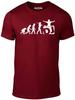 DJ Evolution T Shirt Mens Womens Tees Top - Funny T-Shirt Mens Womens Tees Top Music Mixing Djing Disk Jockey Turntable