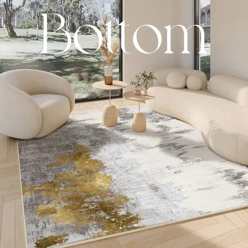 Thickened Cashmere Imitation Living Room Rug Children's Bedroom Plush Carpet Large Size Floor Mats Hall Rugs Keep Warm Carpets