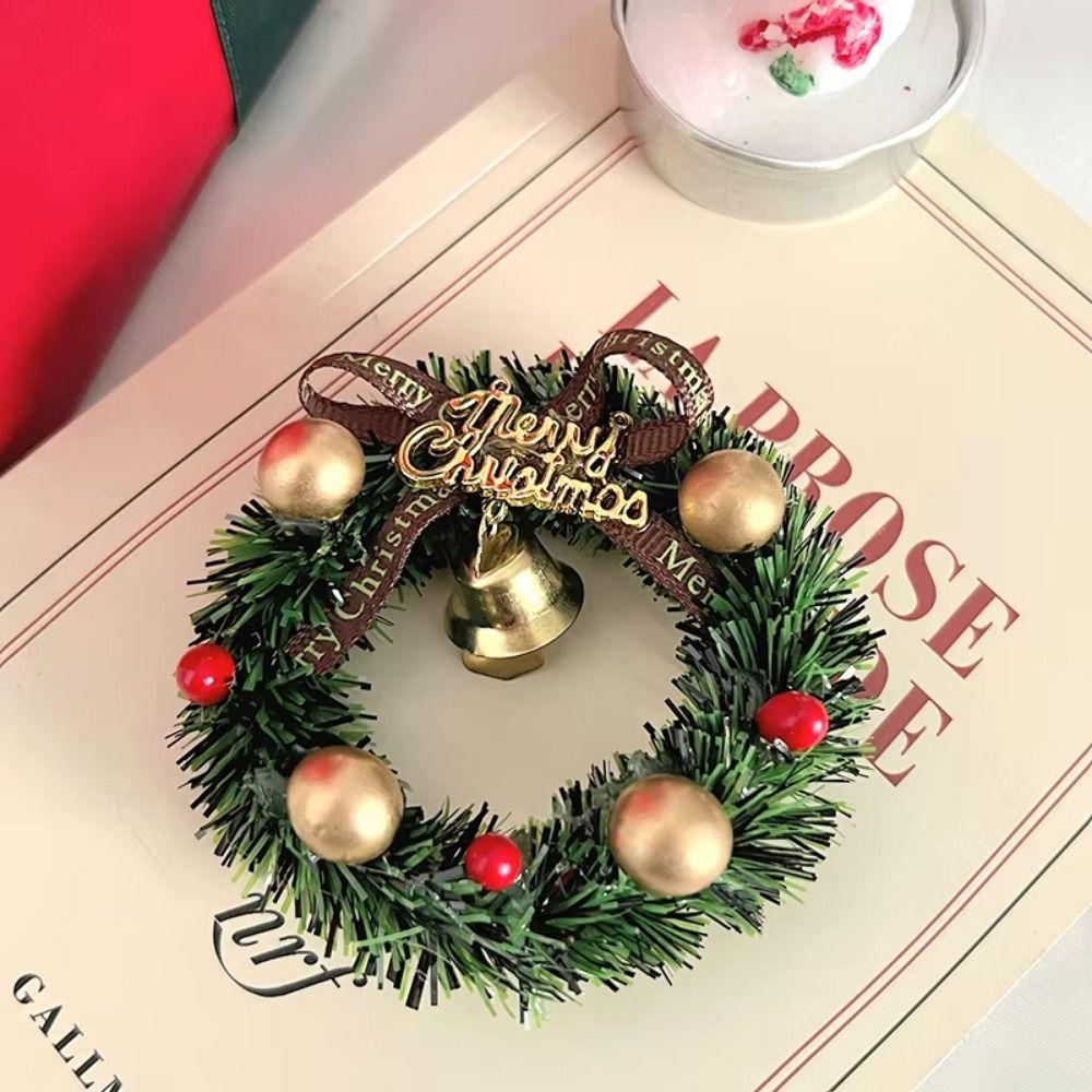 Handmade Simulated Christmas Garland Creative Christmas Wreaths Decoration  Home Decoration