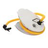 Foot Air Pump Fit for Halkey Roberts Valves 9 Inch Manual Foot Pump Inflator for Inflatable Boats Kayak Swimming Ring