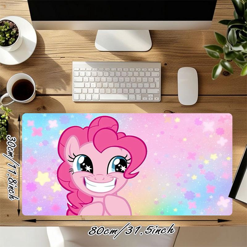 Pinkie Pie Xl Gaming Mouse Pad Nonslip Rubber Base Stitched Edge Waterproof Desk Mat For Pc Laptop Gamer Office Computer Accessories C929181