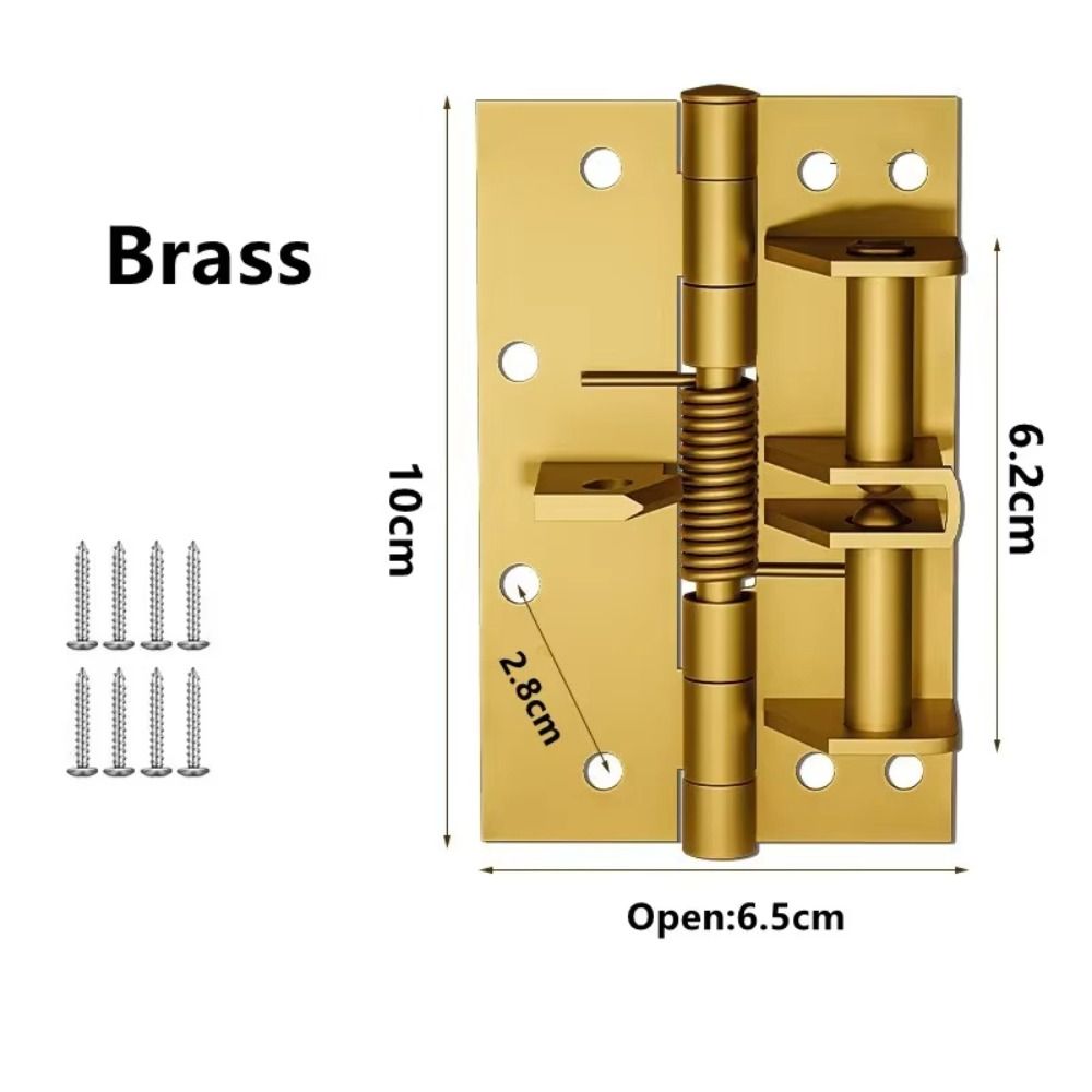 90 Degree Door Closer Right Angle Invisible Door Spring Hinge Automatic Closing Hinge  Wooden Door