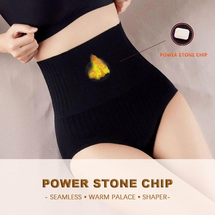 Flarixa High Waist Seamless Panties Postpartum Belly Shaping Underwear Comfortable Body Slimming Briefs XL чёрный