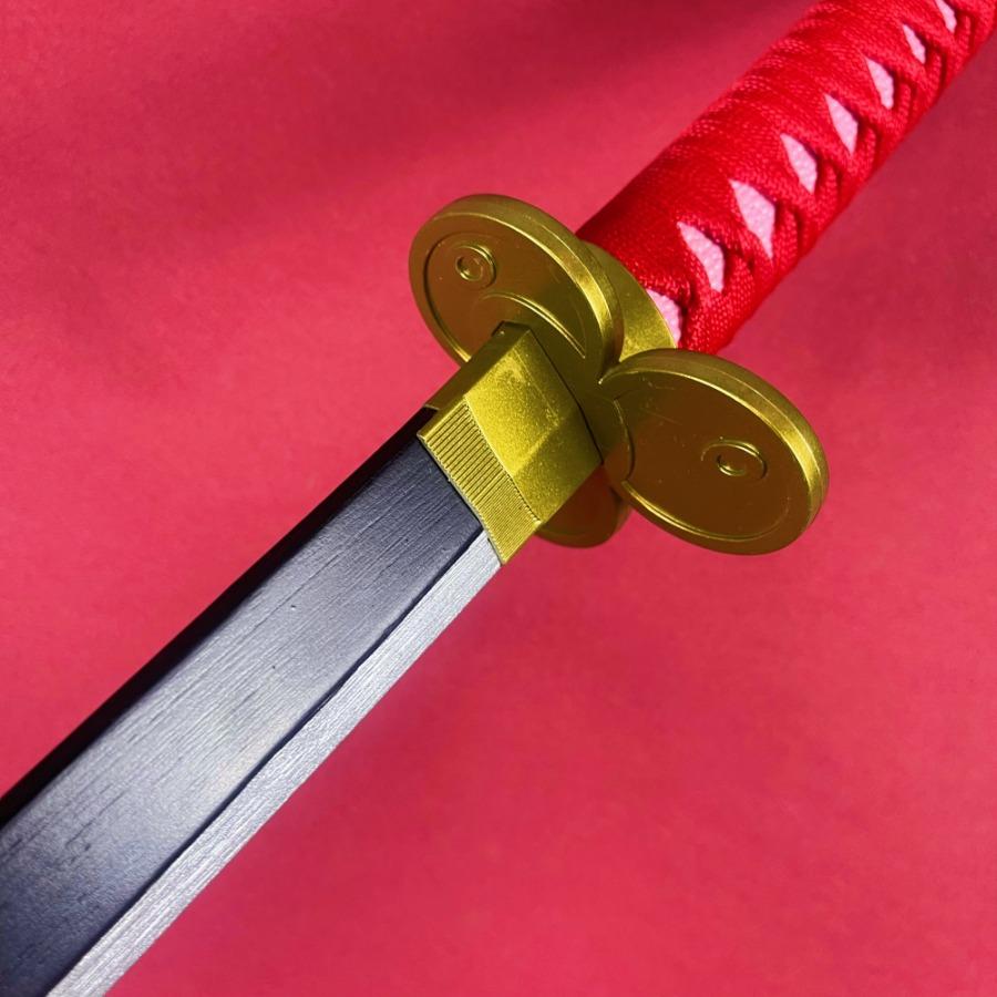 40inch Roronoa Zoro Katana Kikunojo Sword Anime Cosplay Prop Ninja Knife Real Size Japanese Katana Original Samurai Sabre Toy