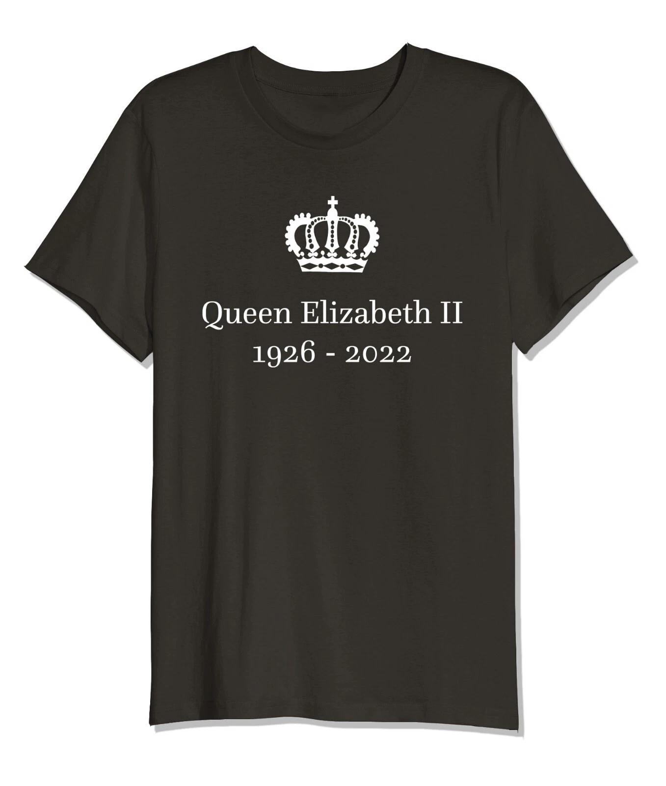 The Queen Her Majesty Memorabilia Royal 1926 2022 The Queen Tshirt Crown S