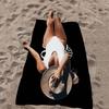 Lustiges bedrucktes Joop Mikrofaser Strandtuch Saugfähig Schnelltrocknend Weich Yoga Schwimmen Resort Bergsteigen Handtuch