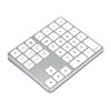 Dual Mode Numeric Keypad 2.4G Wireless Keyboard Bluetooth 5.0 Keyboard Digital Keyboard 300mAh Battery Rechargeable Numpad