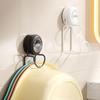 Wall-mounted Bathroom Storage Rack Stainless Steel Washbasin Hook New Suction Cup Hooks