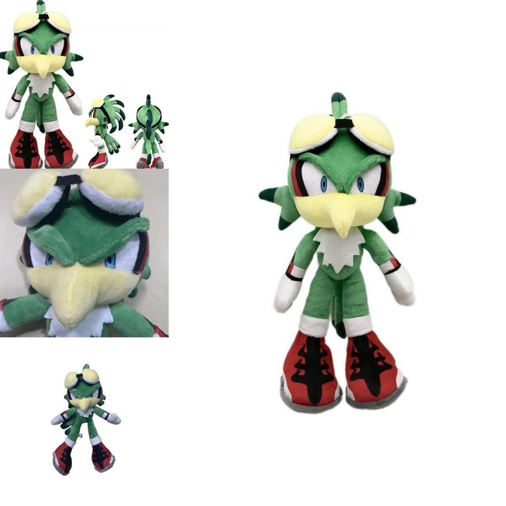 Sonic Jet Il Falco Riccio Verde Peluche Bambole 30cm Kawaii Giocattolo Morbido Per Regali per Bambini