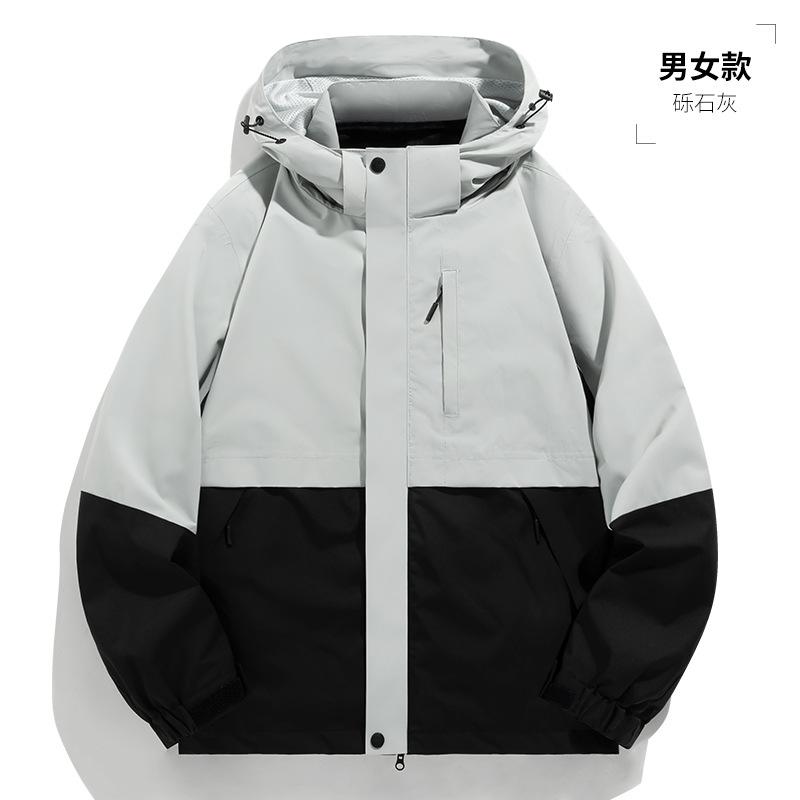 

Куртка три в одном для осени и зимы Новый стиль для мужчин и женщин со съемной подкладкой Куртка для альпинизма, спорта и отдыха 6XL