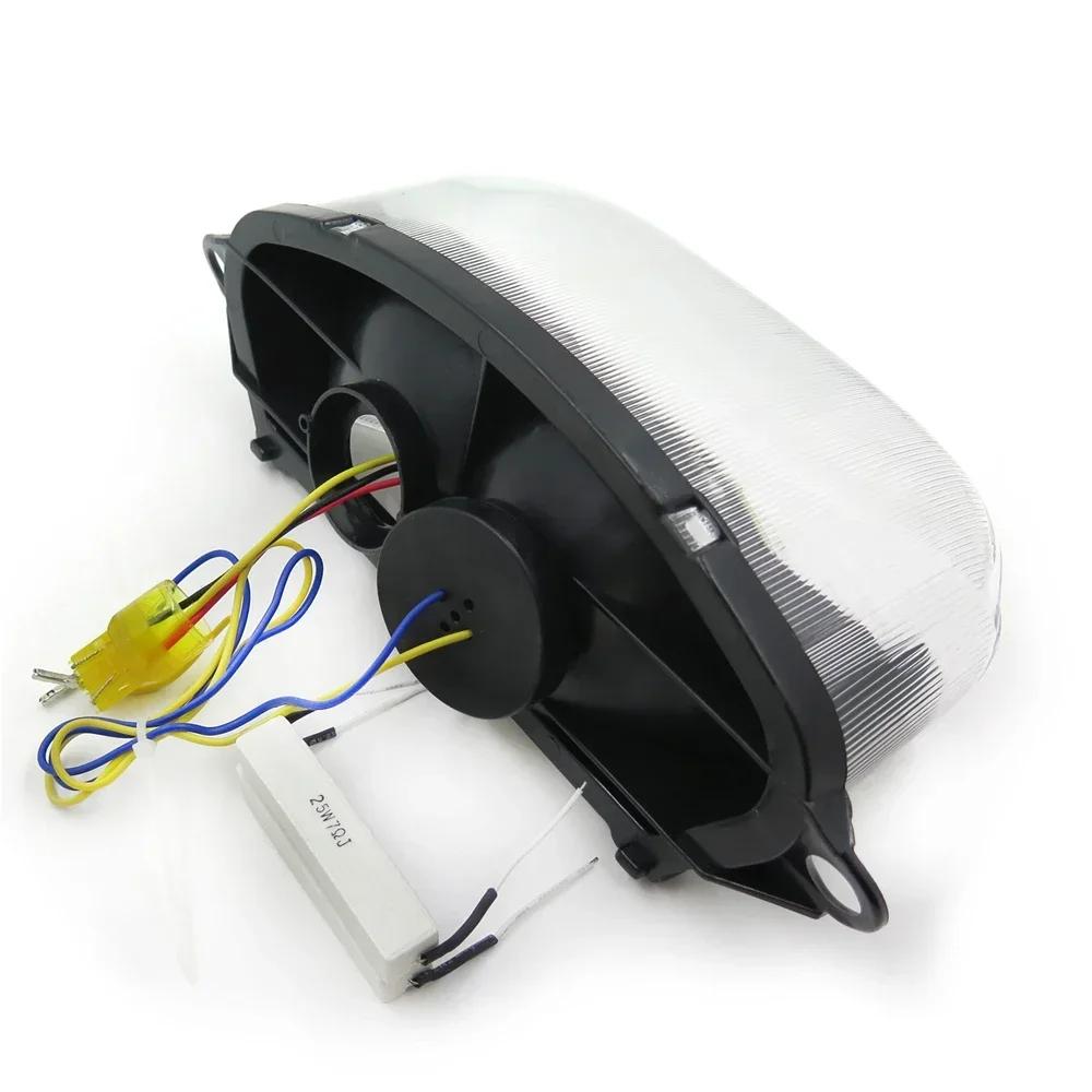 LED Tail Light Brake Turn Signal for 1998-2005 Honda Super Hawk/VTR1000/VTR1000F Smoke Motorcycle Parts