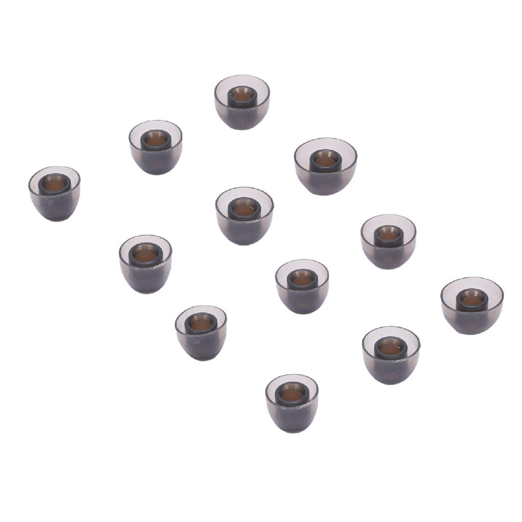 6 Pairs In Ear Headphone Tips Replacement for BoseJays Earphones S M L 5mm-6.5mm Inner Hole